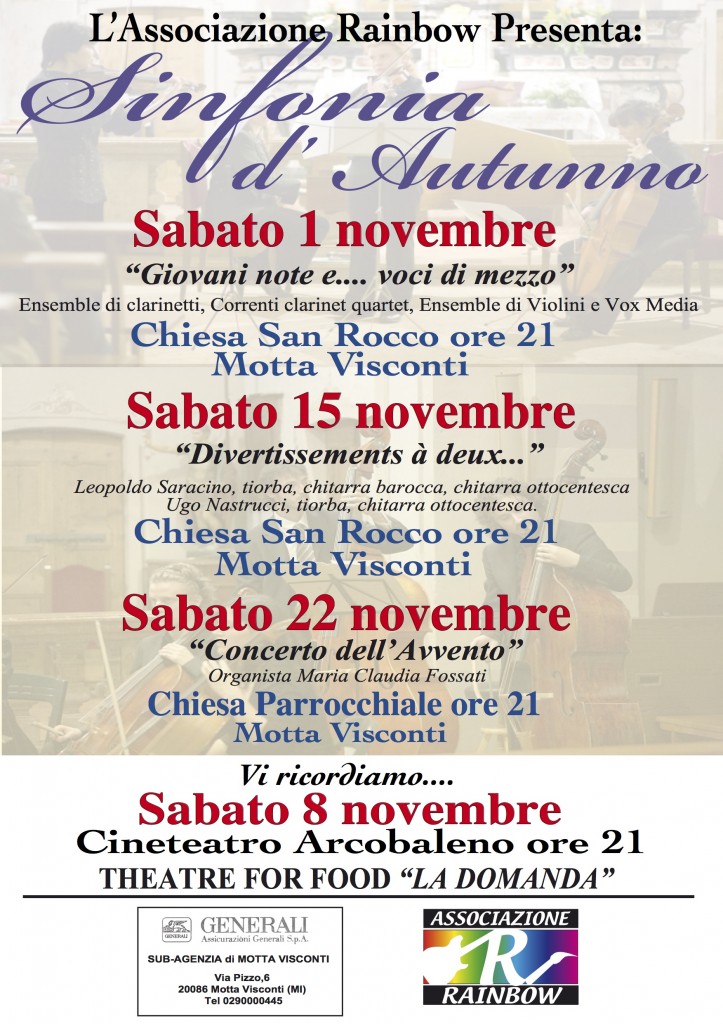 Sinfonie d'Autunno 2014